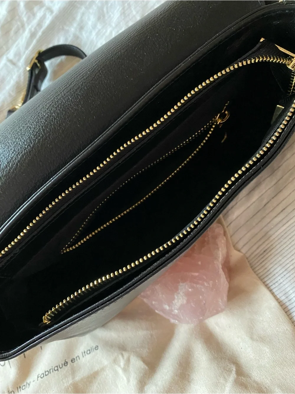 House of Harlow 1960 Leather Snake Bag Black Like New - Picture 6 of 6